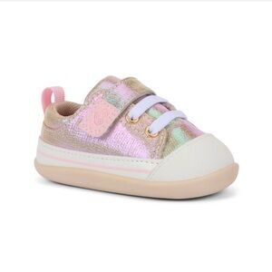See Kai Run Iridescent Baby Walker Shoes